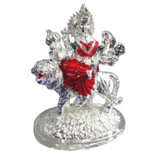 Durga Idol (Silver Plated) 